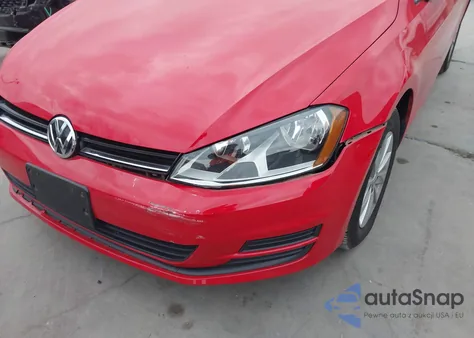 2017 Volkswagen Golf Sportwagen Tsi S из США, поврежденный, VIN 3VWC17AU2HM500915